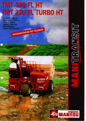 Carretillas elevadoras de arrastre telescópicas Manitou TMT 320 FL T HT