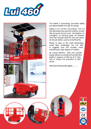 Plataformas verticales Bravi Lui 460
