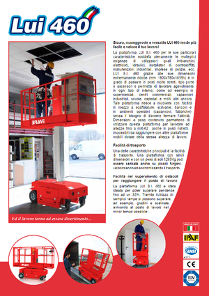 Plataformas verticales Bravi Lui 460