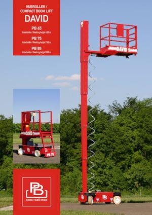 Plataformas verticales PB PB David 85