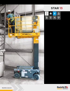 Plataformas verticales Haulotte STAR 13