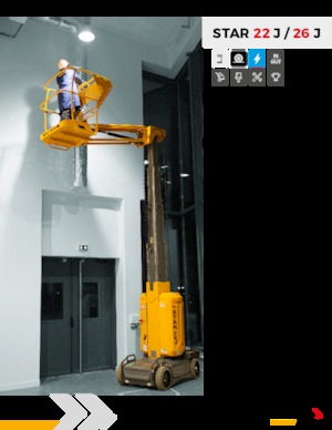 Plataformas verticales Haulotte STAR 22 J