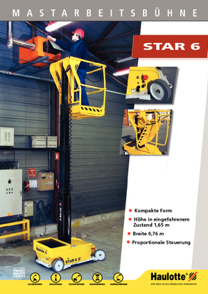 Plataformas verticales Haulotte Star 6