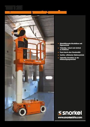 Plataformas verticales Snorkel TM12E