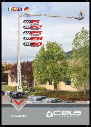 Plataformas articuladas de orugas CELA DT25 Spyder