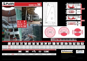Plataformas telescópicas de orugas Palazzani TSJ 39 C