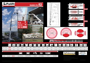 Plataformas telescópicas de orugas Palazzani XTJ 52+ C