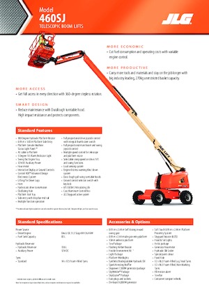 Plataformas telescópicas de ruedas JLG 460SJ