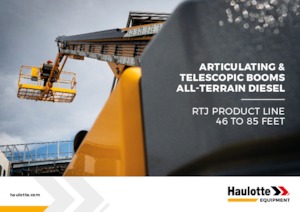 Plataformas telescópicas de ruedas Haulotte HT85 RTJ PRO