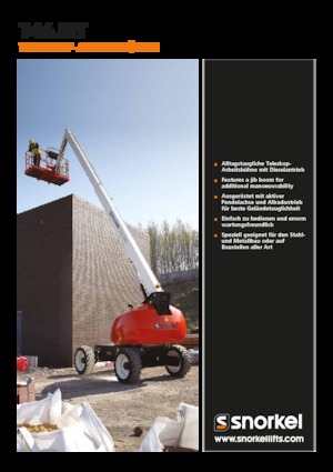 Plataformas telescópicas de ruedas Snorkel T46JRT