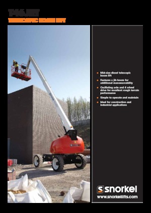 Plataformas telescópicas de ruedas Snorkel T46JRT
