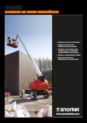 Plataformas telescópicas de ruedas Snorkel T46JRT