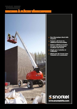 Plataformas telescópicas de ruedas Snorkel T46JRT