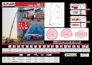 Plataformas telescópicas de ruedas Palazzani TSJ 30.1 R