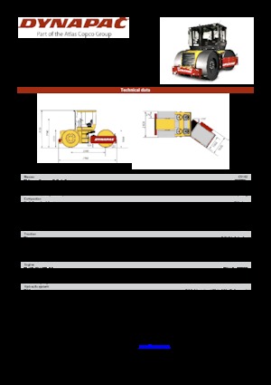 Rodillos de tres ruedas Dynapac CS 142