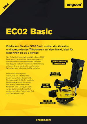 Rotadores oscilantes engcon EC02B
