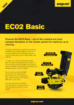 Rotadores oscilantes engcon EC02B