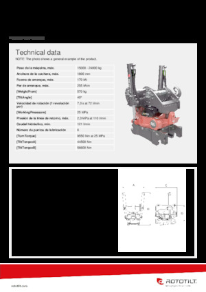 Rotadores oscilantes Rototilt® R6 SL