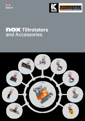 Rotadores oscilantes Kinshofer TR19NOX