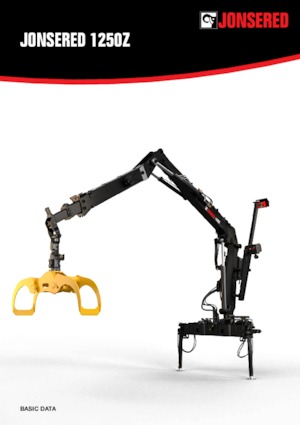Grúas de carga  para madera Jonsered 1250 Z 93 