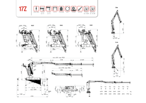Grúas de carga  para madera PENZ 17 Z 9.50
