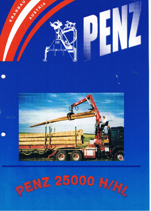 Grúas de carga  para madera PENZ 25000 HL