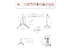 Grúas de carga  para madera PENZ 4 L 6.00