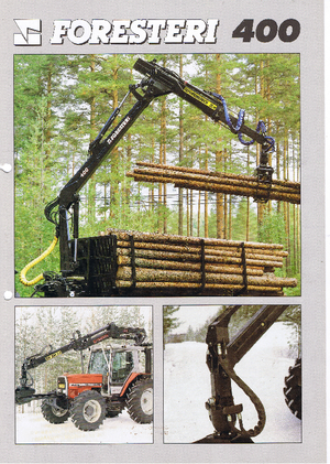 Grúas de carga  para madera Foresteri 400-2
