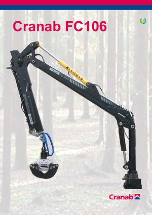 Grúas de carga  para madera Cranab FC 106 Combi