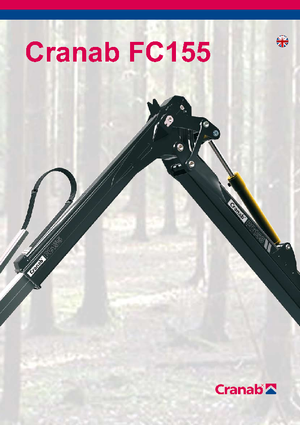 Grúas de carga  para madera Cranab FC 155/7.5