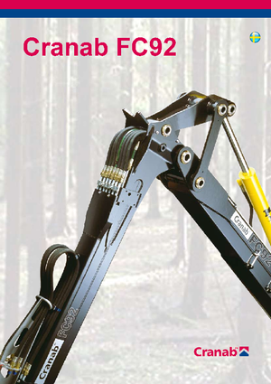 Grúas de carga  para madera Cranab FC 92 Combi