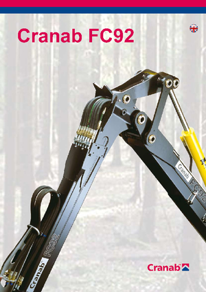 Grúas de carga  para madera Cranab FC 92 Combi
