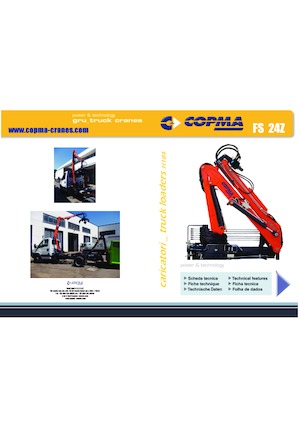 Grúas de carga  para madera COPMA 2000 FS 24 Z 1