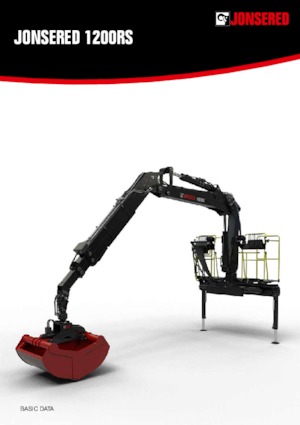 Grúas de carga  para madera Jonsered J 1200RS 89