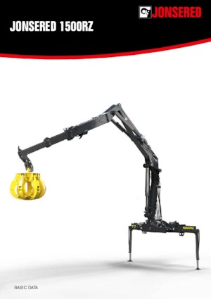 Grúas de carga  para madera Jonsered J 1500RZ 95