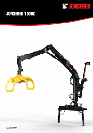 Grúas de carga  para madera Jonsered J 1500Z 80