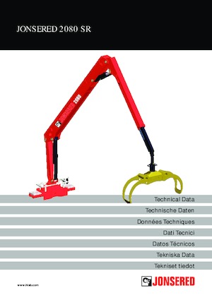 Grúas de carga  para madera Jonsered J 2080SR 91