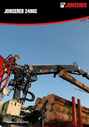Grúas de carga  para madera Jonsered 2490 S 95 