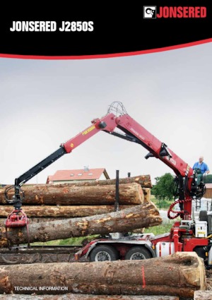 Grúas de carga  para madera Jonsered 2850 S 97 