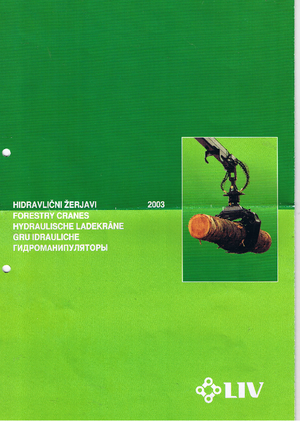 Grúas de carga  para madera LIV L 10.75 K