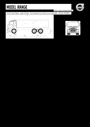 Chasis rígido Volvo Trucks FMX13.420 6x4 Rigid - High B Ride
