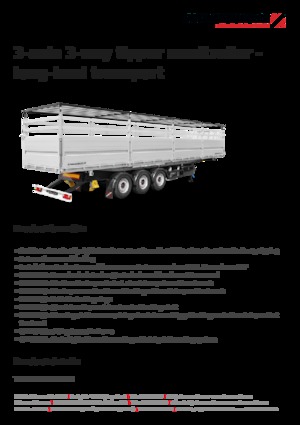 Semirremolques volquete Schwarzmüller 3-axle 3-way tipper semitrailer - long-haul transport