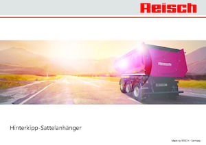 Semirremolques volquete Reisch RHKS-3-SR07 ISO-R