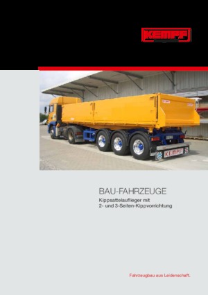 Semirremolques volquete Kempf SKD 35/3-S