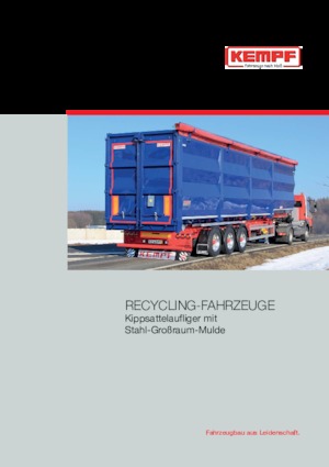 Semirremolques volquete Kempf SKM 35/3 SHL-LIGHT