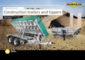 Remolques volquete Humbaur HTK 754020