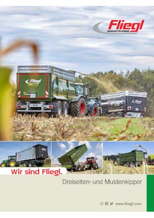 Remolques basculantes Fliegl EDK 40