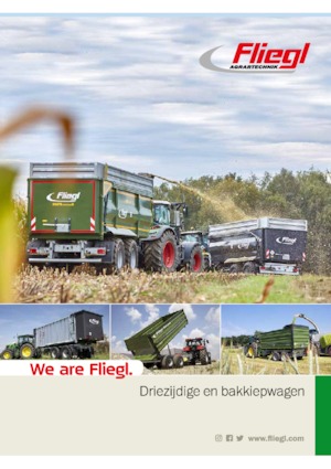 Remolques basculantes Fliegl EDK 40