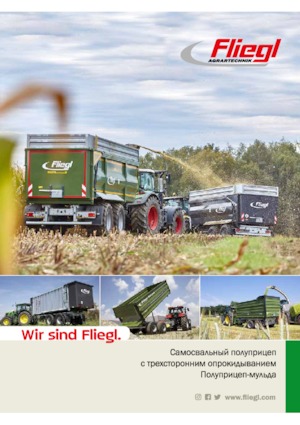 Remolques basculantes Fliegl EDK 40