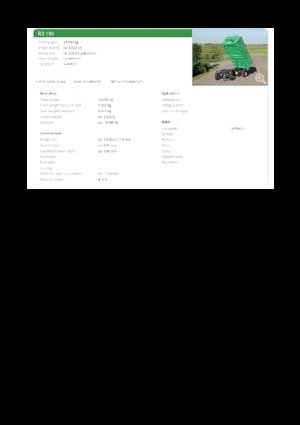 Remolques basculantes Reisch RD-180